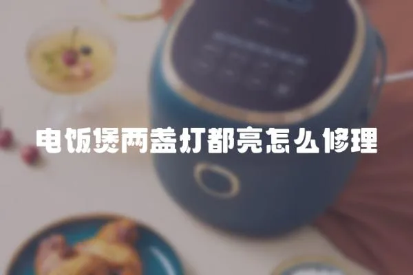 電飯煲兩盞燈都亮怎么修理