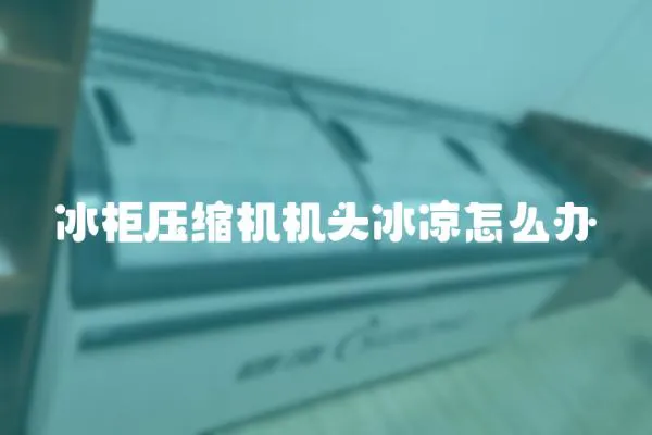 冰柜壓縮機機頭冰涼怎么辦