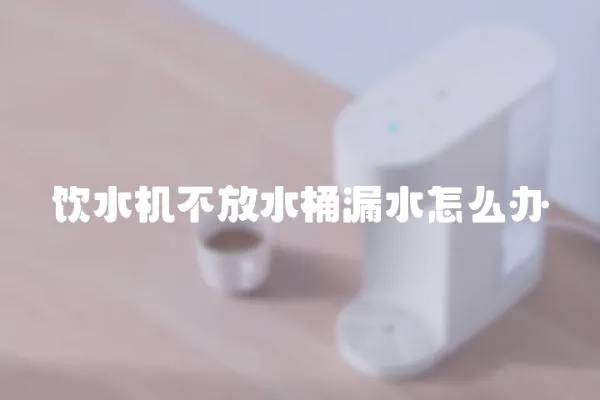 飲水機不放水桶漏水怎么辦