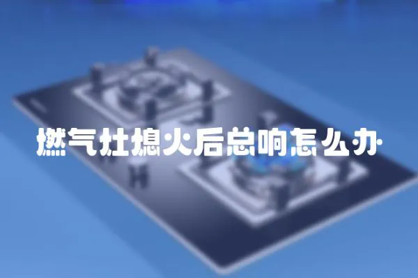 燃氣灶熄火后總響怎么辦