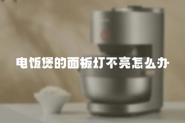 電飯煲的面板燈不亮怎么辦