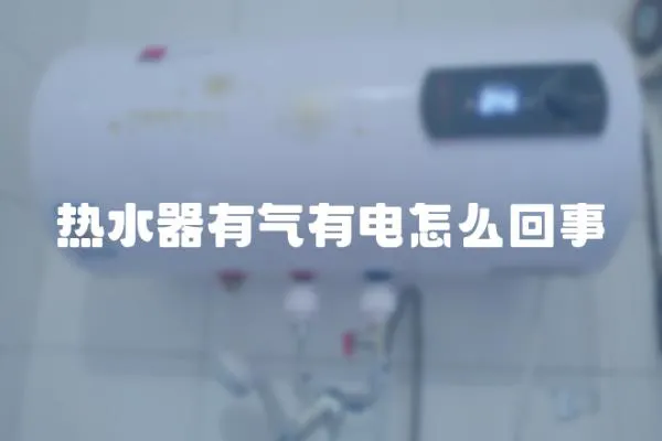 熱水器有氣有電怎么回事