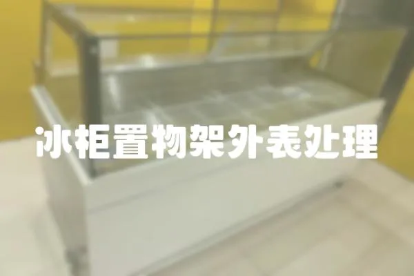冰柜置物架外表處理