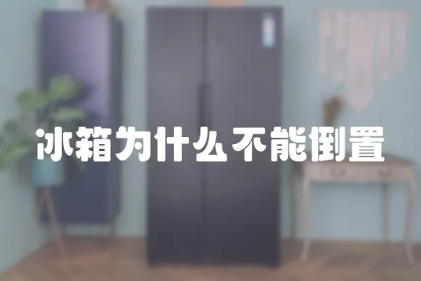 冰箱為什么不能倒置