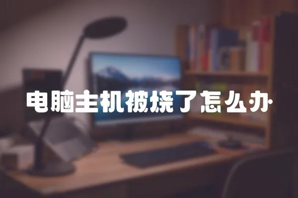 電腦主機(jī)被燒了怎么辦