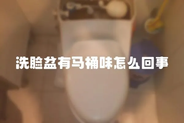 洗臉盆有馬桶味怎么回事