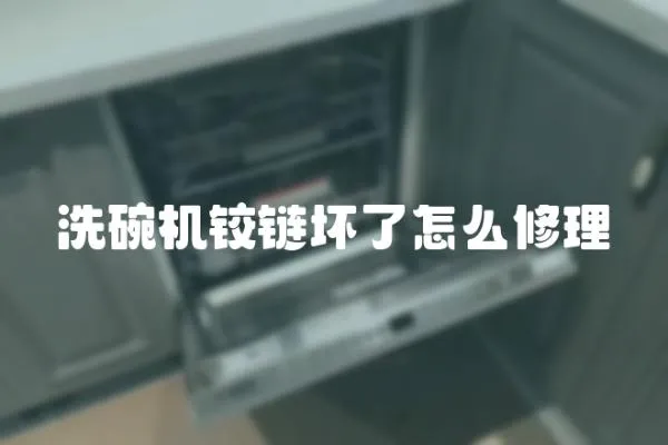 洗碗機(jī)鉸鏈壞了怎么修理
