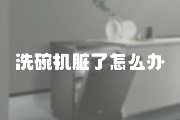 洗碗機(jī)臟了怎么辦