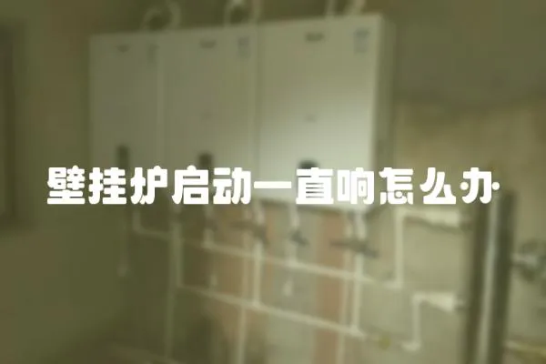 壁掛爐啟動一直響怎么辦