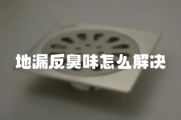 地漏反臭味怎么解決