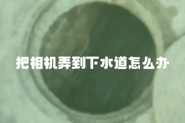 把相機弄到下水道怎么辦