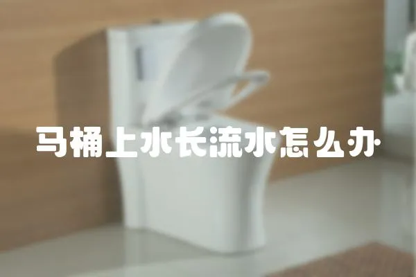 馬桶上水長流水怎么辦