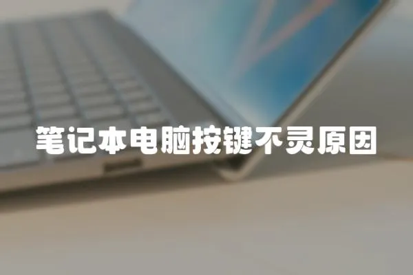 筆記本電腦按鍵不靈原因