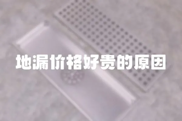 地漏價格好貴的原因