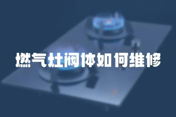 燃?xì)庠铋y體如何維修