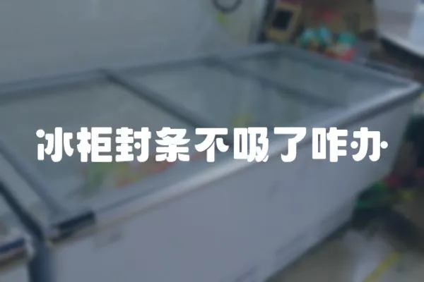冰柜封條不吸了咋辦