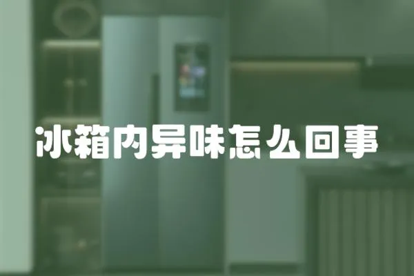 冰箱內異味怎么回事