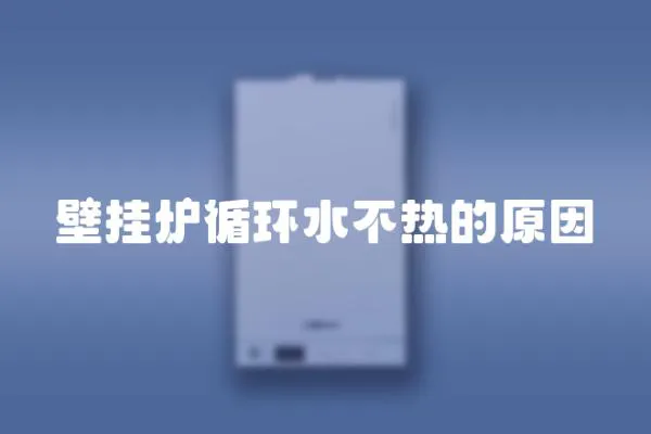 壁掛爐循環(huán)水不熱的原因