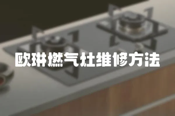 歐琳燃?xì)庠罹S修方法