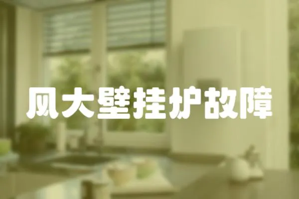 風大壁掛爐故障