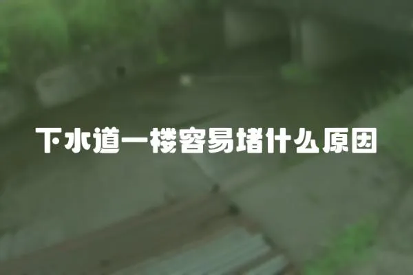 下水道一樓容易堵什么原因