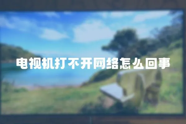電視機打不開網絡怎么回事