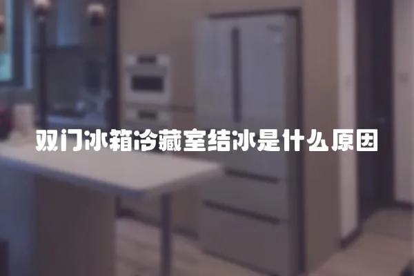 雙門冰箱冷藏室結(jié)冰是什么原因