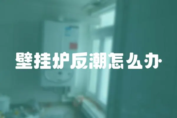 壁掛爐反潮怎么辦