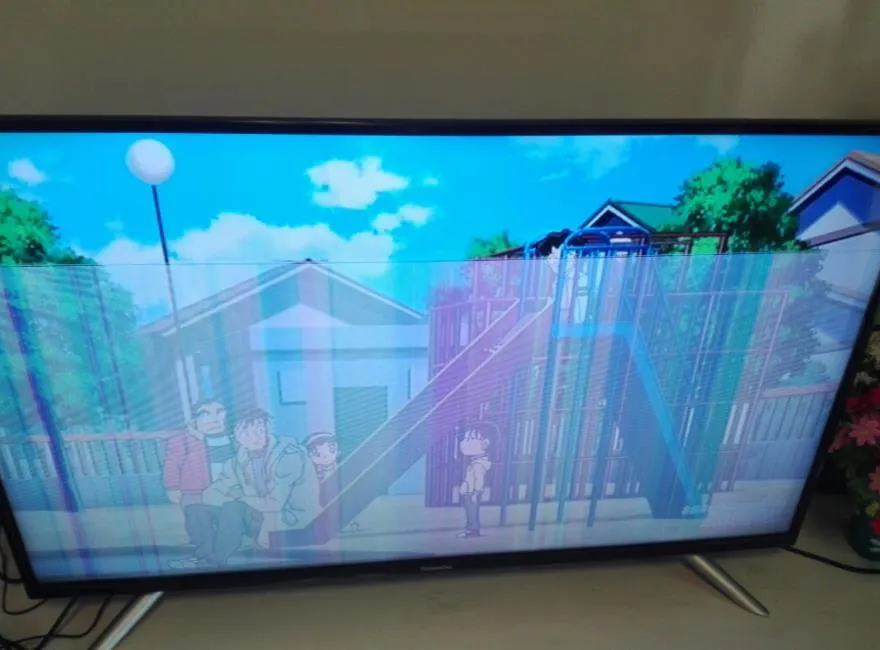 電視機豎條紋怎么辦