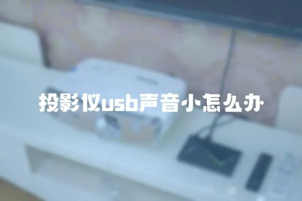 投影儀usb聲音小怎么辦