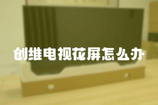 創(chuàng)維電視花屏怎么辦