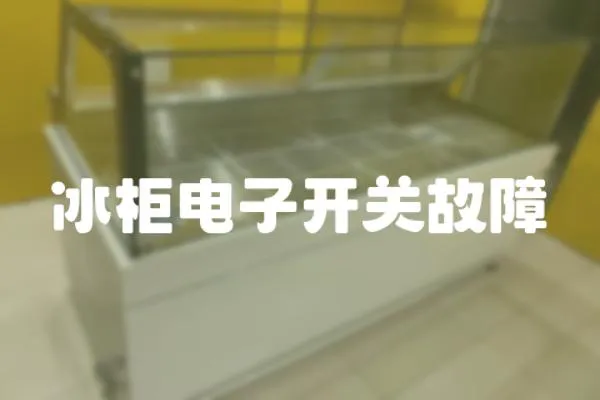 冰柜電子開關(guān)故障