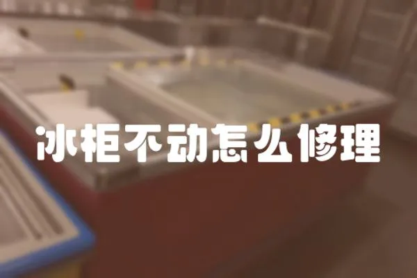 冰柜不動怎么修理