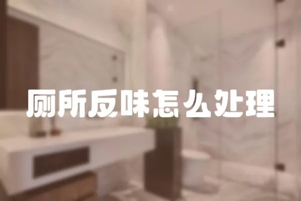 廁所反味怎么處理