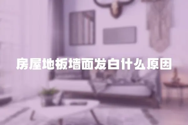 房屋地板墻面發(fā)白什么原因