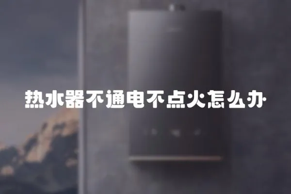 熱水器不通電不點火怎么辦