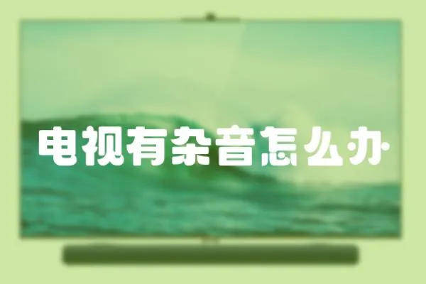 電視有雜音怎么辦