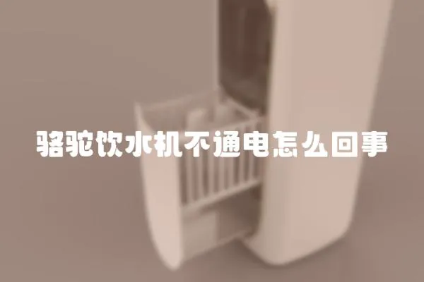 駱駝飲水機不通電怎么回事