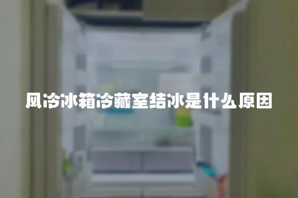 風(fēng)冷冰箱冷藏室結(jié)冰是什么原因