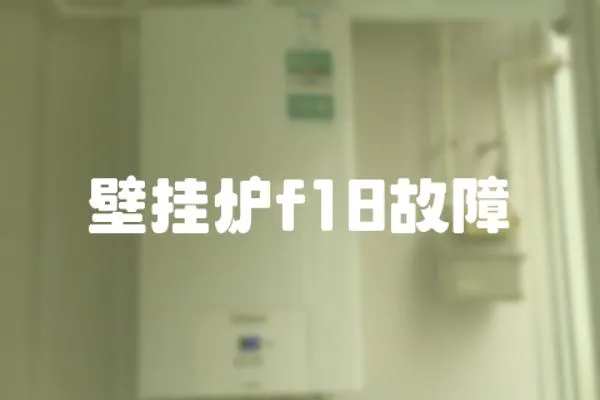 壁掛爐f18故障