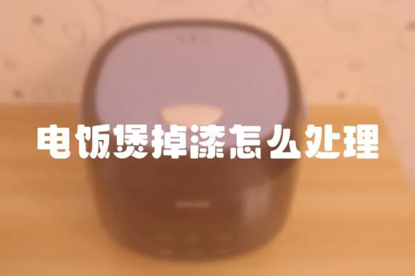 電飯煲掉漆怎么處理