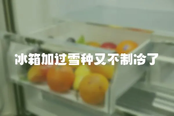 冰箱加過(guò)雪種又不制冷了