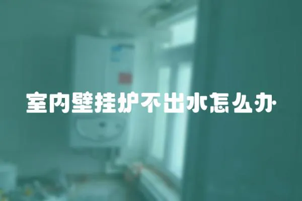 室內(nèi)壁掛爐不出水怎么辦