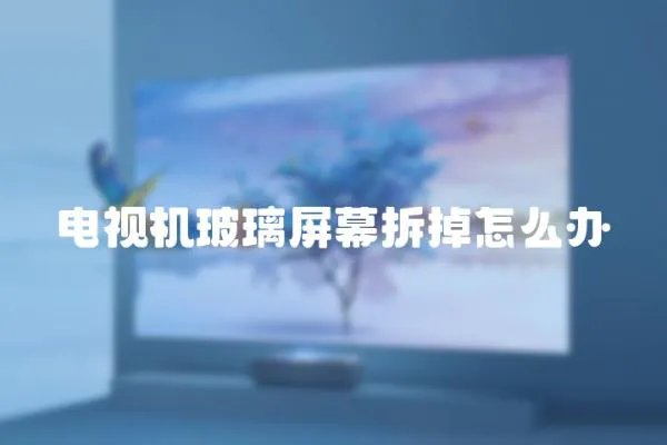 電視機玻璃屏幕拆掉怎么辦