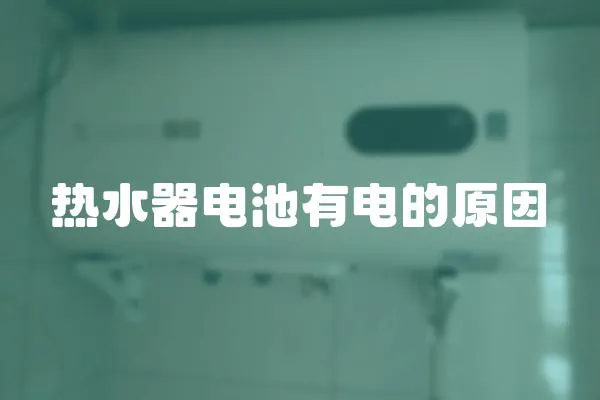 熱水器電池有電的原因