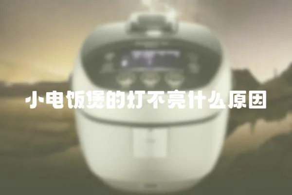 小電飯煲的燈不亮什么原因