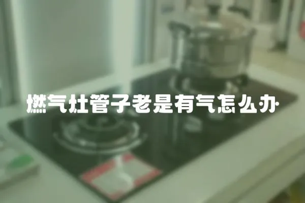燃氣灶管子老是有氣怎么辦