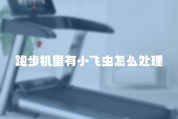 跑步機(jī)里有小飛蟲怎么處理