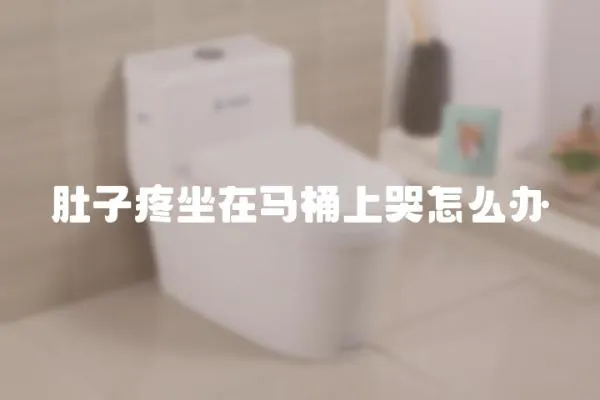 肚子疼坐在馬桶上哭怎么辦
