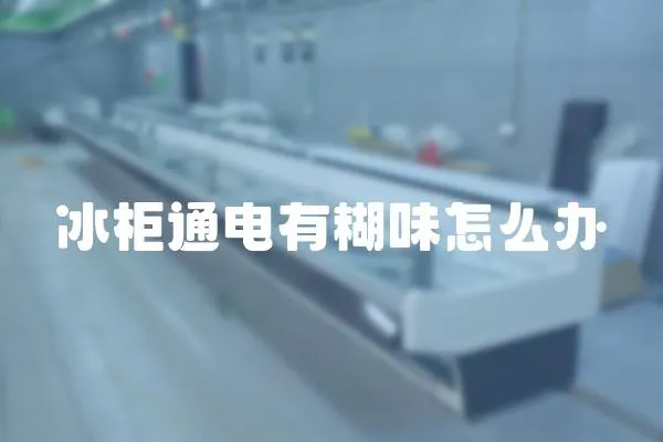 冰柜通電有糊味怎么辦
